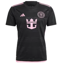 2023/24 Inter Miami 1:1 Quality Away Black Fans Jersey 胸前新广告