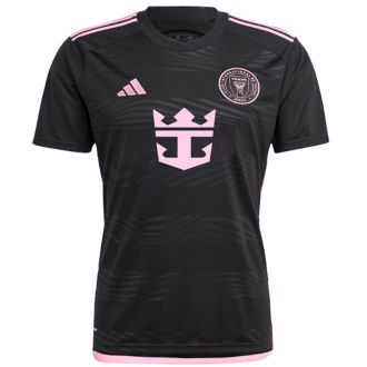 2023/24 Inter Miami 1:1 Quality Away Black Fans Jersey 胸前新广告