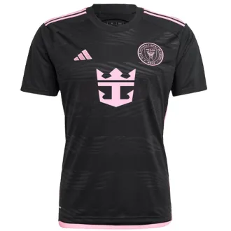2023/24 Inter Miami 1:1 Quality Away Black Fans Jersey 胸前新广告