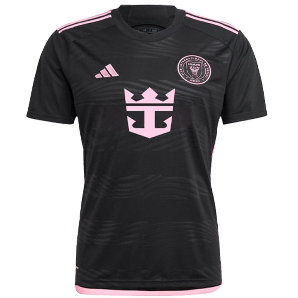 2023/24 Inter Miami 1:1 Quality Away Black Fans Jersey 胸前新广告