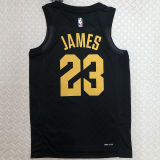 Cleveland JAMES #23 Black NBA Jerseys