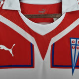 2009 CDUC Catholic Away Red Retro Soccer Jersey