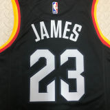 Cleveland JAMES #23 Black City Edition NBA Jerseys