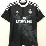 RONALDO # 7 RM Black Dragon Retro Jersey 2014/15 (Have All Patch) (2014+10) 全套章 ★★