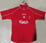 2001 LFC Home UEFA Cup Final Retro Soccer Jersey