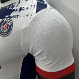 2024/25 PSG Away White Player Version Soccer Jersey