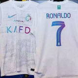 2023/24 Al Nassr Third White Fans Soccer Jersey