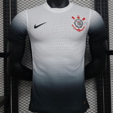 2024/25 Corinthians Home White Player Version Soccer Jersey