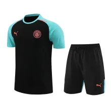 2024 Man City Black Training Jersey(A Set)