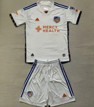 2024/25 Cincinnati Away White Kids Soccer Jersey