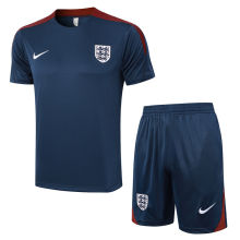 2024 England Sapphire Blue Training Jersey(A Set)