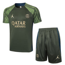 2024 PSG Dark Green Training Jersey(A Set)
