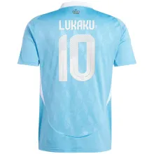 LUKAKU #10 Belgium Away Fans Soccer Jersey 2024/25 ★★