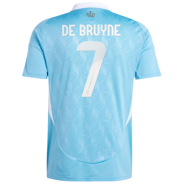DE BRUYNE #7 Belgium Away Fans Soccer Jersey 2024/25 ★★