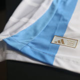 2024/25 Argentina Home Player Version Soccer Jersey (Have FlFA World Champion 2022 有胸前章)
