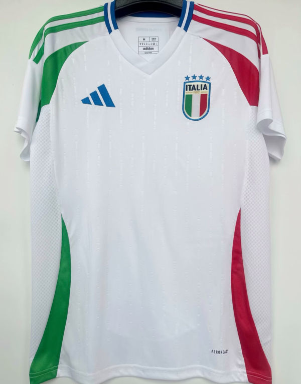 2024/25 Italy 1:1 Quality Away White Fans Soccer Jersey