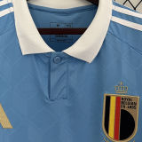 DE BRUYNE #7 Belgium Away Fans Soccer Jersey 2024/25 ★★