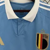 DE BRUYNE #7 Belgium Away Fans Soccer Jersey 2024/25 ★★