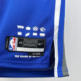 2024 Kings FOX #5 Blue City Edition NBA Jerseys 热压