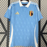 TROSSARD #9 Belgium Away Fans Soccer Jersey 2024/25 ★★