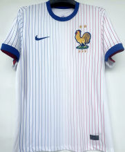 2024/25 France 1:1 Quality Away White Fans Soccer Jersey