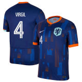 2024/25 NL Away Blue Fans Soccer Jersey