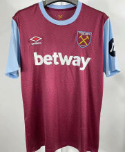 2024/25 West Ham Home Fans Soccer Jersey