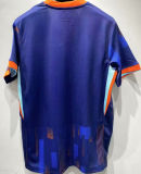 VIRGIL #4 NL Away Blue Fans Soccer Jersey 2024/25 ★★