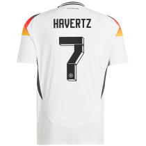 HAVERTZ #7 Germany Home White Fans Soccer Jersey 2024/25 ★★
