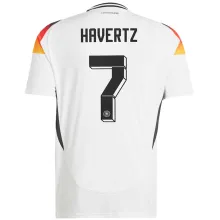 HAVERTZ #7 Germany Home White Fans Soccer Jersey 2024/25 ★★