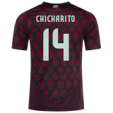 CHICHARITO #14 Mexico 1:1 Quality Fans Soccer Jersey 2024/25 ★★