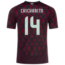 CHICHARITO #14 Mexico 1:1 Quality Fans Soccer Jersey 2024/25 ★★