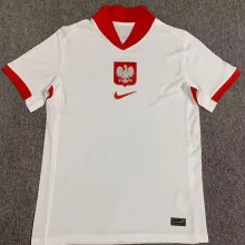 2024/25 Poland Home White Fans Soccer Jersey
