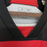 2024/25 Flamengo Home Long Sleeve Soccer Jersey