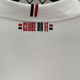 2024/25 Sao Paulo Home White Fans Soccer Jersey