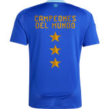 CAMPEONES DEL MUNDO 3 Stars Argentina Away Blue Fans Jersey 2024/25 ★★