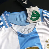 CAMPEONES DEL MUNDO 3 Stars Argentina Home Player Version Jersey 2024/25 (Have FlFA World Champion 2022 球员版有胸前章) ★★