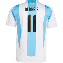 DI MARIA #11 Argentina Home Fans Soccer Jersey 2024/25 ★★