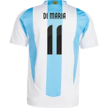 DI MARIA #11 Argentina Home Fans Soccer Jersey 2024/25 ★★