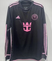 2023/24 Inter Miami Away Black Long Sleeve Jersey
