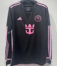 2023/24 Inter Miami Away Black Long Sleeve Jersey