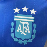 CAMPEONES DEL MUNDO 3 Stars Away Blue Player Version Jersey 球员版 ★★