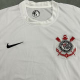 2024/25 Corinthians Home White Fans Soccer Jersey
