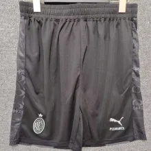 2023/24 AC Milan x PUMA x Pleasures 4Th Black Short Pants