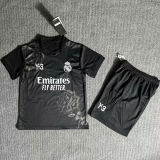 2024/25 RM x Y3 Black Kids Soccer Jersey