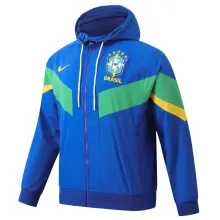 2024/25 Brazil Blue Windbreaker