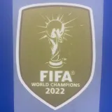 新款 FIFA WORLD CHAMPIONS 2022 Patch 2022 新款 世界杯金杯 (You can buy it alone OR tell us which jersey to print it on. )