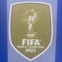 新款 FIFA WORLD CHAMPIONS 2022 Patch 2022 新款 世界杯金杯 (You can buy it alone OR tell us which jersey to print it on. )