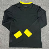 2024 AIK Solna Black Long Sleeve Soccer Jersey