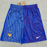 2024/25 France Away Blue Fans Shorts Pants